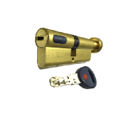 Картинка Цилиндровый механизм Mauer New Wave 4 вертушка-ключ-L=87мм/46-41/,цвет латунь, 5 ключей в Владивостоке Цилиндровый механизм Mauer New Wave 4 вертушка-ключ-L=87мм/46-41/,цвет латунь, 5 ключей в Владивостоке