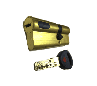 Картинка Цилиндровый механизм Mauer New Wave 4 ключ-ключ-L=77мм/31-46/,цвет латунь, 5 ключей в Владивостоке Цилиндровый механизм Mauer New Wave 4 ключ-ключ-L=77мм/31-46/,цвет латунь, 5 ключей в Владивостоке